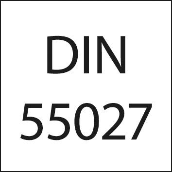 Faux-plateau DIN55027/22 160mm cône court 5  