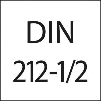 Alésoir machine DIN212 TiN forme D 12,0mm  