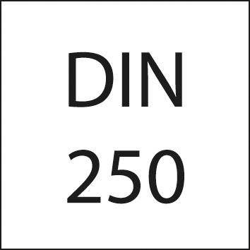 Porte-filière DIN22568 55x16mm sans retassures  