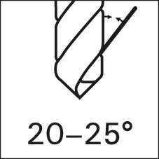 Foret court rain. D338 HSS-Co8% Raptor 10,2mm  