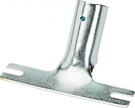 Porte-manche à balai galvanisé Ø 24mm 