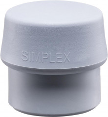 Tête de maillet SIMPLEX TPE-mid 50mm non abrasif, mi-dur  