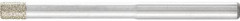 Meule sur tige diamant D126 cylindrique 3x4x3mm 
