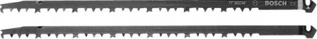 Jeu de lames de scie HCSTF 350 M  UE 2 piècespour matériau en bois