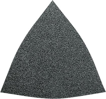 Feuille abrasive triang. 80mm K 100 VE 50 fine