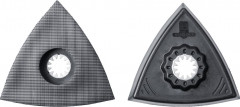 Jeu de plateaux de ponçage Triangle, non perforé  UE 2 pièces Starlock