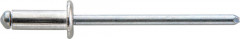 Rivet aveugle alu/acier tête goutte de suif 3x10mm  