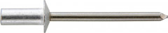 Rivet aveugle CAP alu/inox tête goutte de suif 3,2x6,5mm  