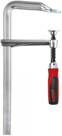 Serre-joint tout acier a.manche bicomposant 300x1 20mm Poignée rabatt. 