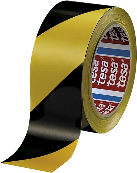 Tesa 60760 jaune / noirruban signal. 33mx50mm