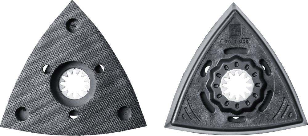 Jeu de plateaux de ponçage Triangle, perforé  UE 2 pièces Starlock