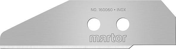 Lame spéciale arrondie pack de 5 pièces 160060 acier inoxydable 