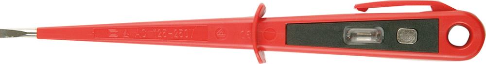 Contrôleur de phase VDE rouge unipolaire 3,5x0,5x100mm 