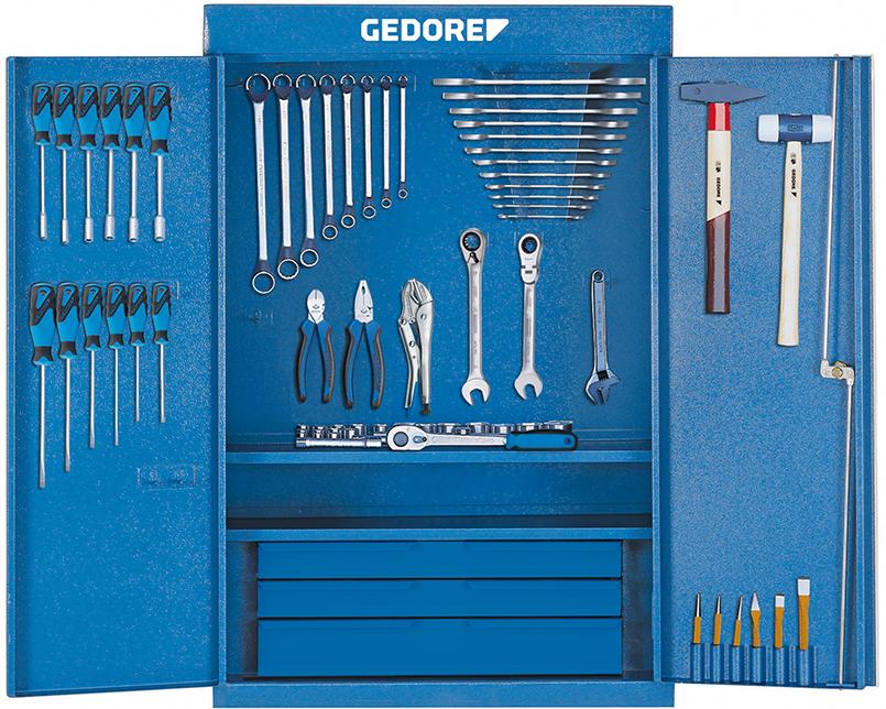 Jeu d'outils UNIVERSEL avec armoire 100 pièces  