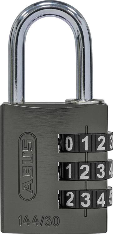 Cadenas à chiffres 144/30titanium Lock-Tag