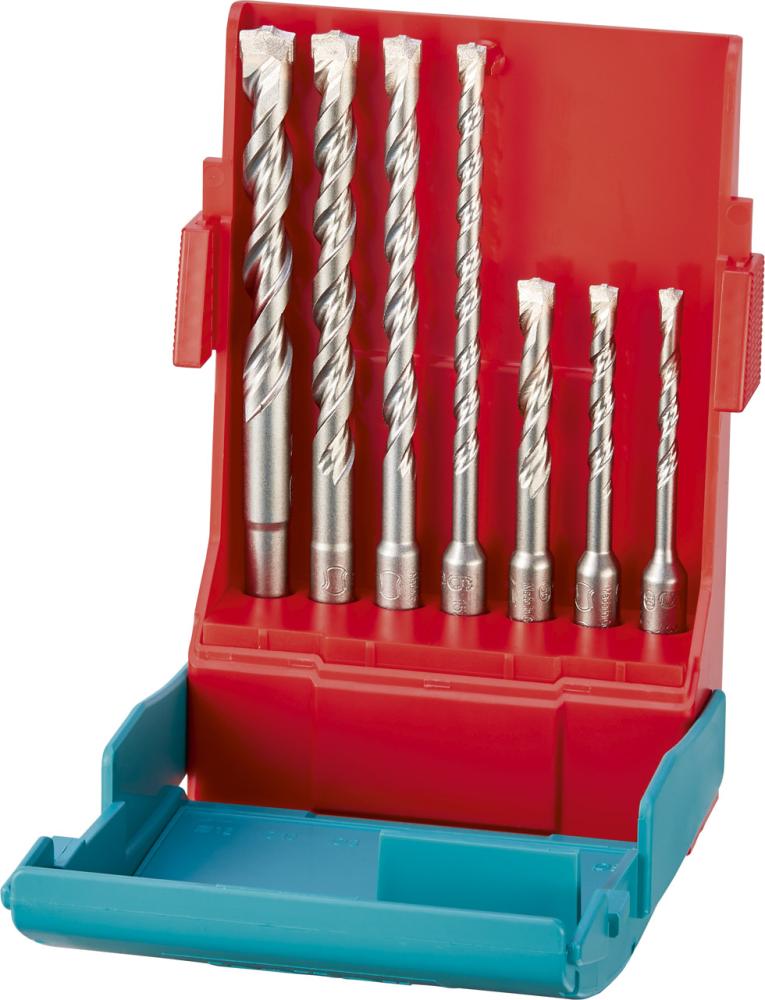 Jeu de forets pour perforateur SDS-plus Bionic Pro7 pcs.