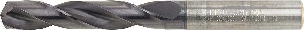 Foret hélicoïdal TB NU carbure monobloc FIRE queue 6537-HE 5xD 17,50mm  