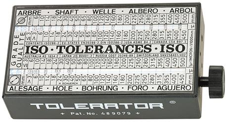 Afficheur de tolérance ISO  