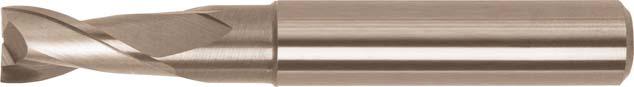 Fraise longue DIN 6527 carbure monobloc D2 queue HA 3mm  