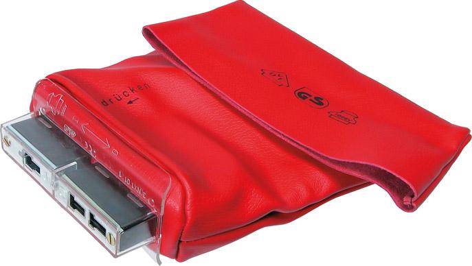 Poignée enfichable pour fusibles NH avec mesure decontact DIN43620/1 T.00+ 0-3+/2 jusqu'à 600V