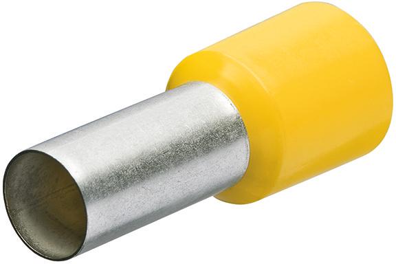 Cosse avec collerette L.12,0mm 6,00mm2 100 pcs