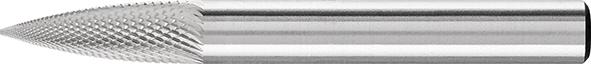 Fraise sur tige carb Forme en ogive 0618 MICRO 6mm6x18mm