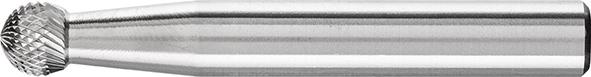 Fraise sur tige carb Forme sphér. 0605 MICRO 6mm 6x5mm  