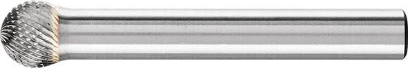 Fraise sur tige carb Forme sphér. 0807 MICRO 6mm 8x7mm 