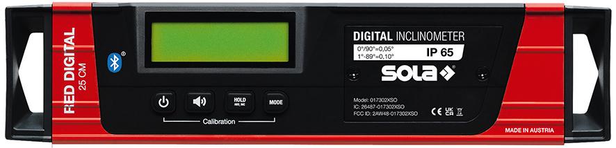 Niveau à bulle numérique RED 25 digital 