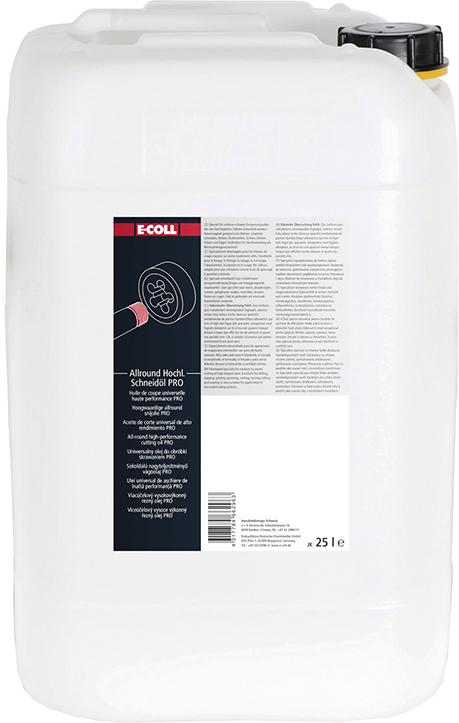 Aérosol d'huile de coupe Huile de coupe PRO 25l sans chlore 