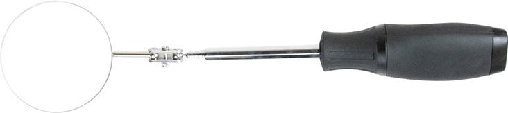 Miroir d'inspection télescopique rond 70mm, 240-680 mm