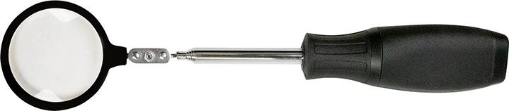 Loupe d'inspection télescopique ronde 50mm, 240-680 mm