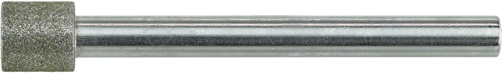Meule sur tige diamant ST1A1W cylindrique 10x70mm/6