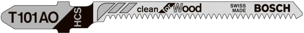 Lame de scie sauteuse T 101 AO pack de 5