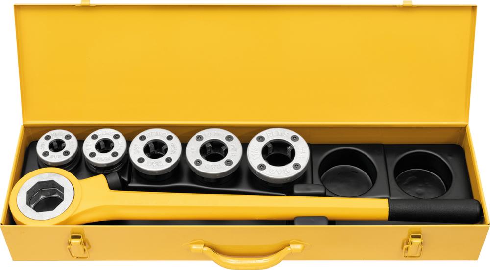 Filière électrique à main jeu eva R 3/8-1.1/4