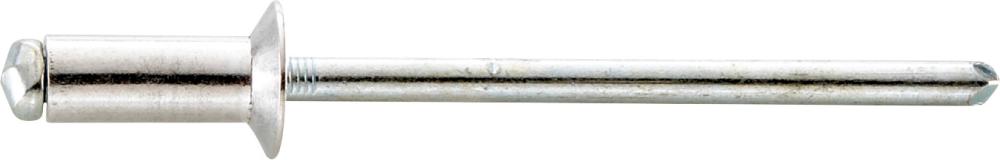 Rivet aveugle alu/acier tête fraisée 120° 5x12mm  