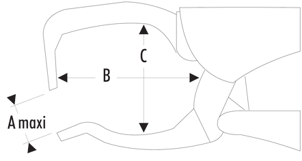 Pince-étau ''soudure à l'arc''