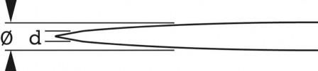 pointe a tracer double pointe