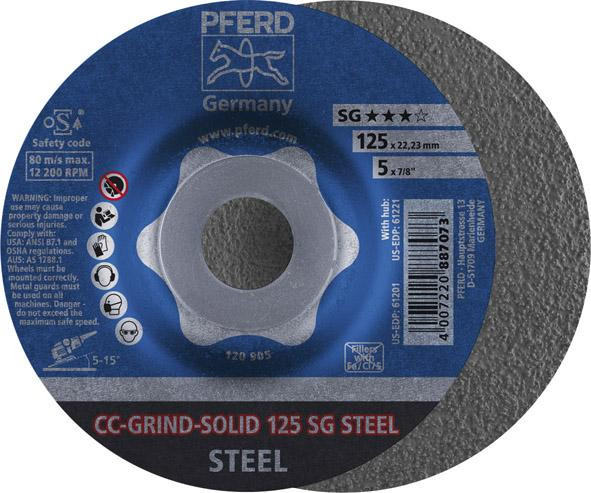 Meule CC-Grind Solid Steel 125mm  