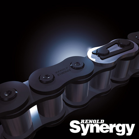 CHAINE A ROULEAUX SYNERGY 9,52S 3,05M -10 Ft 06B-1 BS PLAQUE LATÉRALE DROITE