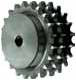 Pignon 13 dents pas 25,4 triple inox